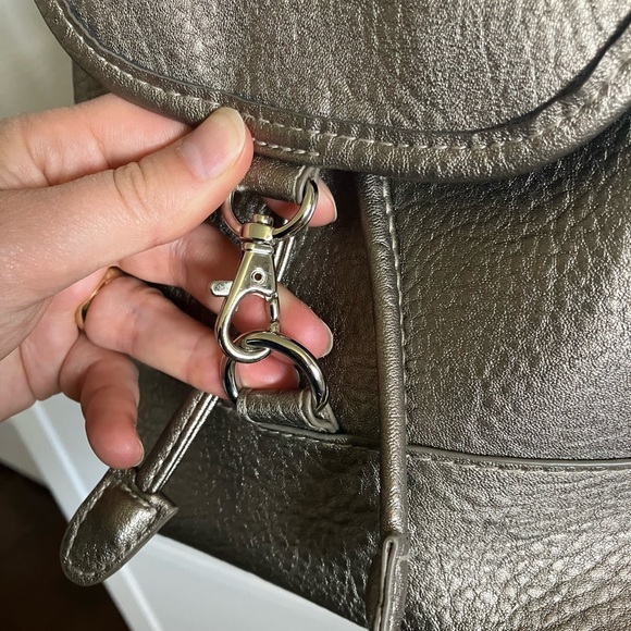 FREE PEOPLE ESSENTIAL MINI BACKPACK VEGAN LEATHER - Picture 4 of 8
